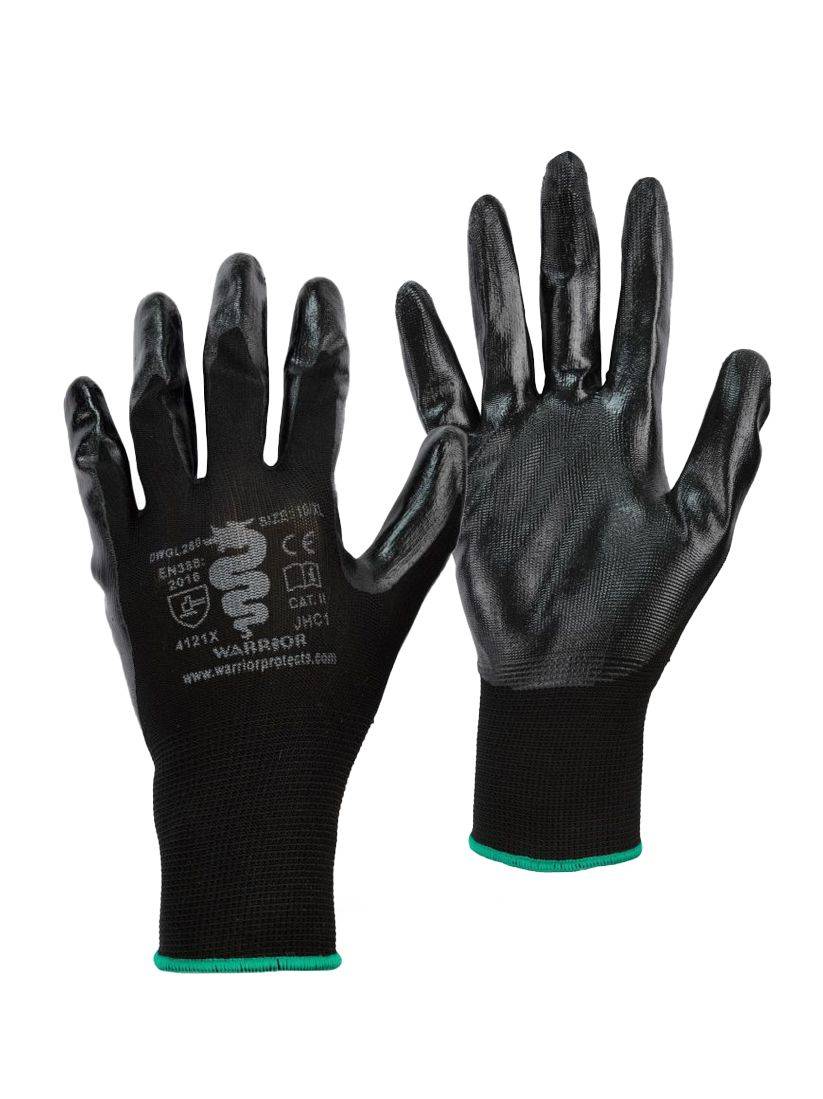 NITRILE GLOVE - PK 12